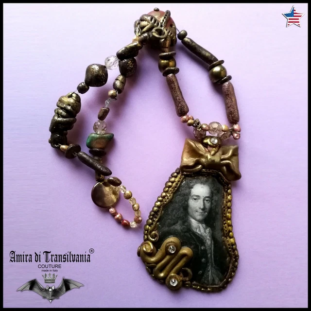 fashion accessories collier necklace pendant jewellery bijoux art jewel voltaire