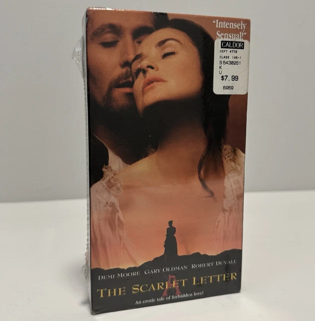 THE SCARLET LETTER (vhs) Demi Moore, Gary Oldman, Robert Duvall NEW $5. ...