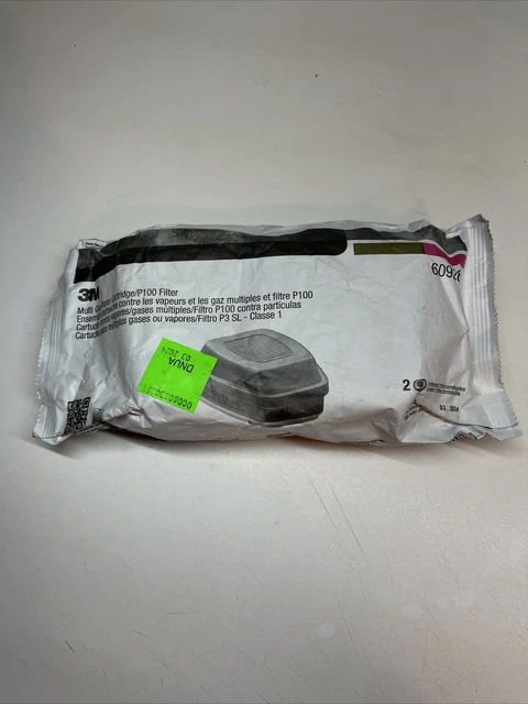 3M 60926 Multi Gas Vapor Cartridge Filter - 2 Cartridges per pack. B
