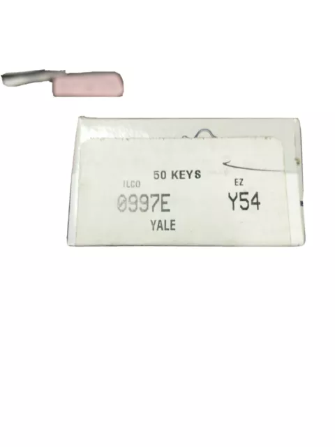 Yale Y 54 Key Blank your buying 1 key by Ilco  ( In Ebay room 2)