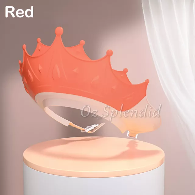 Adjustable Kids Baby Shower Cap Children Shampoo Bath Wash Hair Shield Visor Hat
