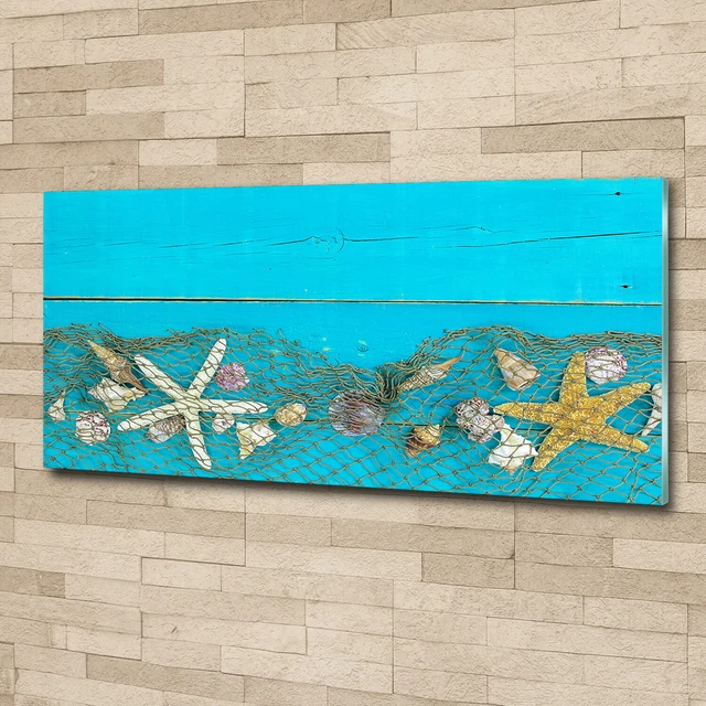 Verre De Mer Tulup Tableau Murale Impression Sous Verre 125x50 Soleil Plage Mer 419903