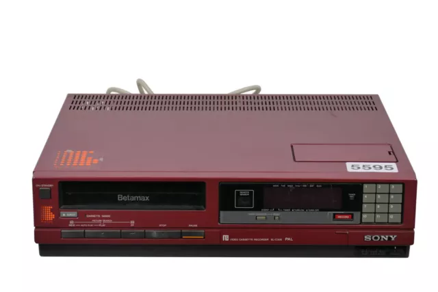 Sony SL-C30E - Betamax (RARE - ROUGE)