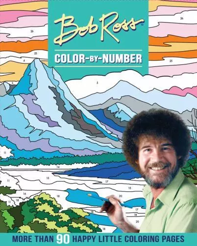 Bob Ross Color-by-Number, Editors of Thunder Bay Press, Good Book