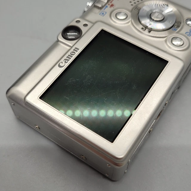Canon PowerShot SD300 IXUS 40 4,0 megapixel fotocamera digitale compatta argento testato 16
