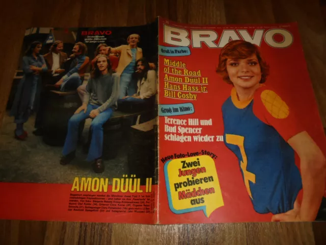 Bravo # 35 / 23.8.1972 -- Uschi Glas/Bud Spencer/Perry Rhodan Comic/Amon Düül Ii