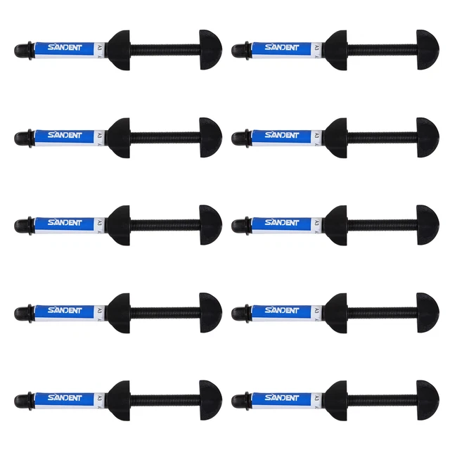 UNIVERSAL DENTAL VISIBLE Light Cure Hybrid Composite Resin Based Shades