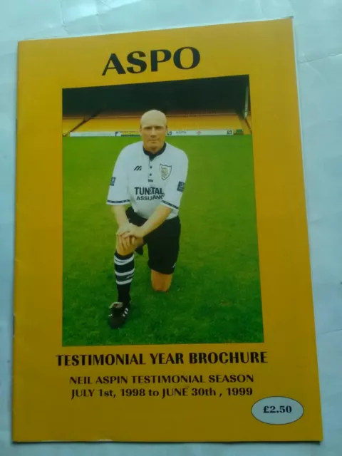 Aspo Testimonial 1999 featuring Robbie Williams