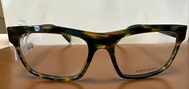 Monture Lunettes Vue Alain Mikli AL13202734 - Grande Taille, Rectangulaire, Noir | Neuf Avec étiquettes