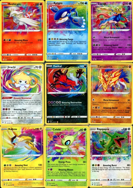 Pokemon Amazing Rare: Choose Your Card - Ultra Rare Holo All Available! NM+