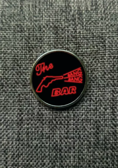 The Bang Bang Bar Lapel Pin Badge 25mm (Twin Peaks, David Lynch, Dale Cooper)