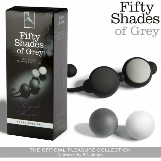 FIFTY SHADES OF Grey Aroused Kegel Set 4Love Balls Palline Vaginali BDSM  Sadomie EUR 32,99 - PicClick IT