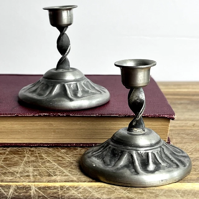 Norway Pewter Candle Holder FOR SALE! - PicClick display picture 1