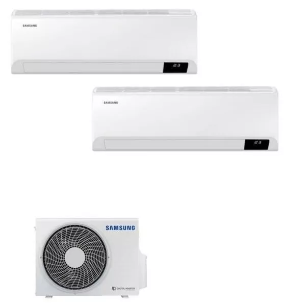 Climatiseur Samsung CEBU Dual Split 7000+7000+AJ040TXJ2KG /Eu R-32 Wifi