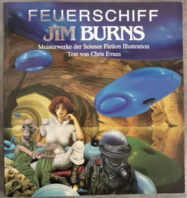 No. 908. BD Feuerschiff Jim Burns. Meisterwerke der Science Fiction Illustration