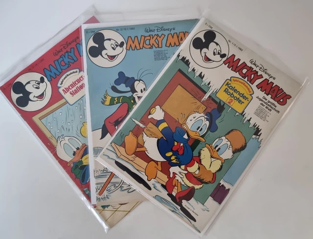 Micky Maus Jahrgang 1982 ~ Heft 1 - 52 mit Beilagen ~ zur Auswahl