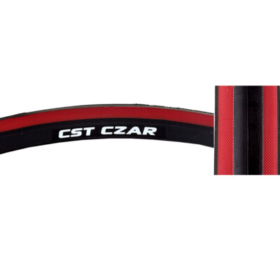 CST CST Premium Pneumatici Czar 700X25 Nero/Rosso 54.5kg 