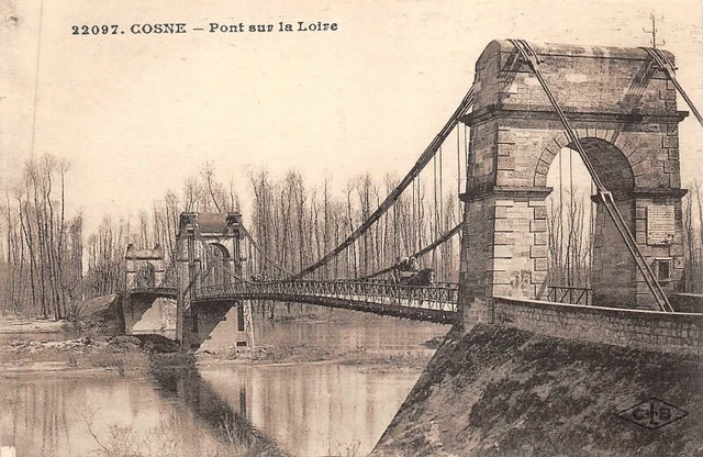 COSNE - Pont sur la Loire
