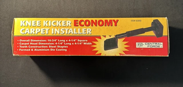 Instalador de alfombras económico Kicker de rodilla modelo 02692 aluminio con dientes de acero