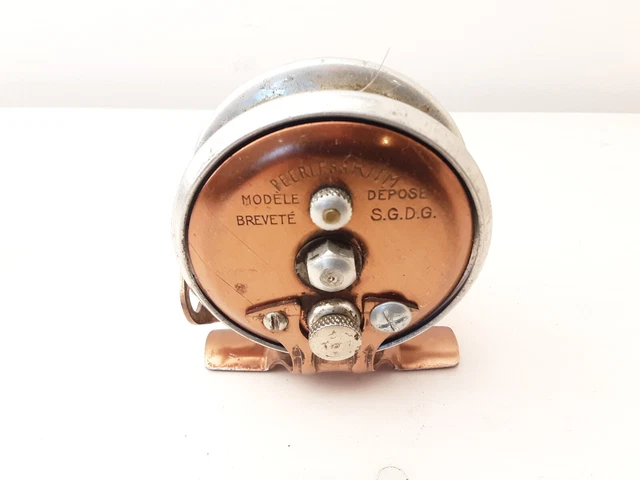 Pêche Ancien Moulinet Peerless BAM 300 made in France avec