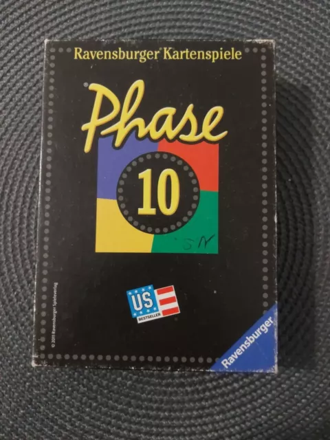 Ravensburger Phase 10 Kartenspiel Gebraucht Durchgezählt!