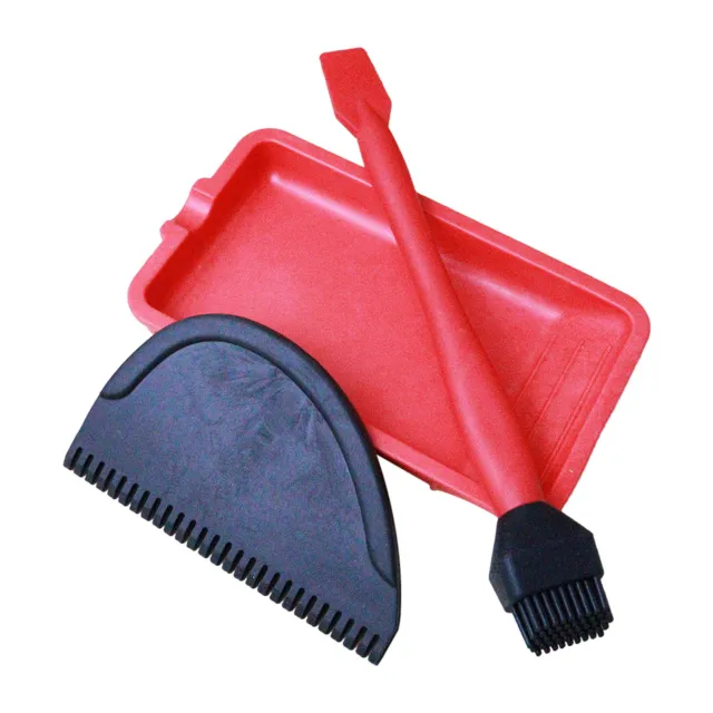 Red Silicone Glue Durable Glue Spreader Applicator Set for Woodworking 
