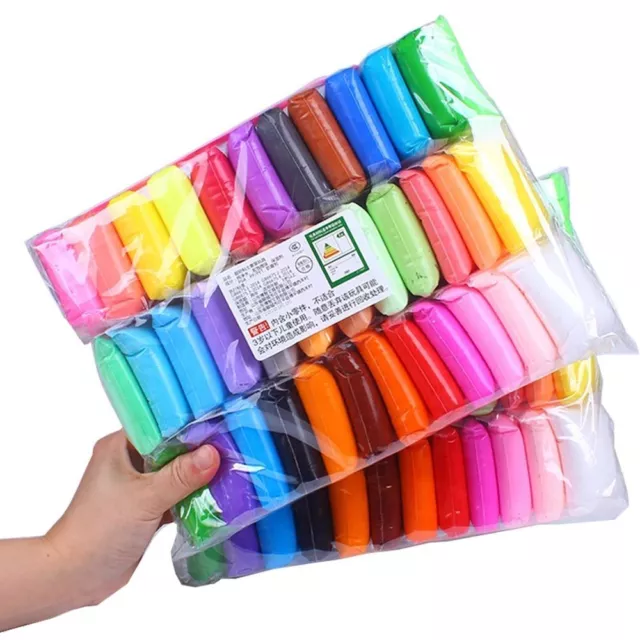 Soft Clay Super Light Slimes Modeling Clay 36 Colors Slimes Air Dry Plasticine