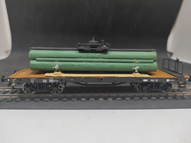 Wagon Plat Neutre Fleischmann HO – 3907052 – Modélisme Ferroviaire – Occasion