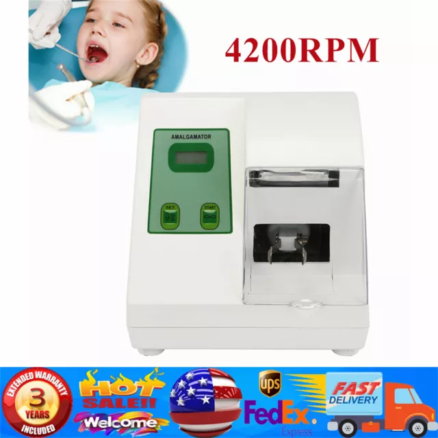 Amalgamator G5 Dental Digital Capsule Mixer, HL-AH Blender Mixer Amalgam AC 110V