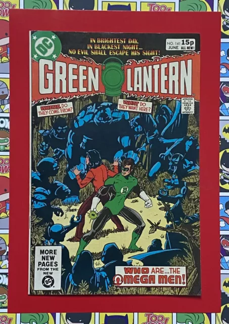 GREEN LANTERN #141 - JUN 1981 - 1st OMEGA MEN APPEARANCE - VFN- (7.5) PENCE COPY