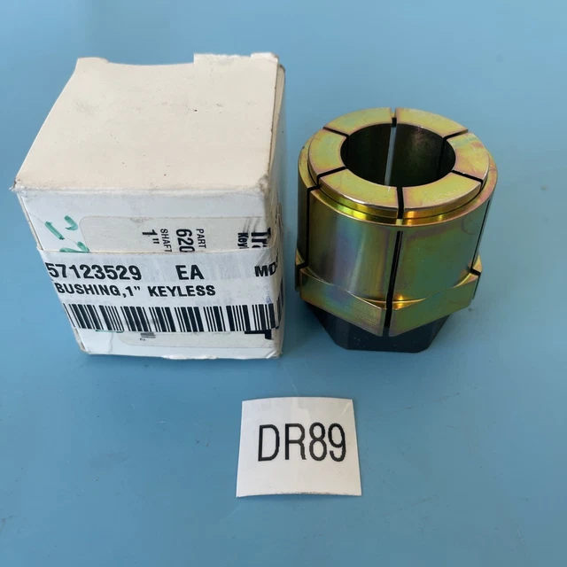 *NEW IN BOX* Trantorque Fenner Drives 1” Keyless Bushing Stainless || Warranty!