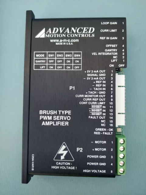 AMC Advanced Motion Control bürstenloser PWM Servoverstärker 3