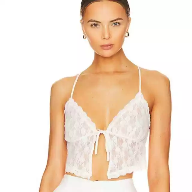 MAJORELLE Ali Top in White Medium