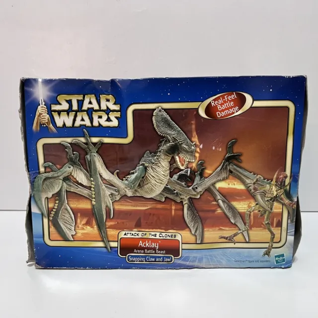 Star Wars Attack Of The Clones Acklay Arena Battle Beast - Hasbro