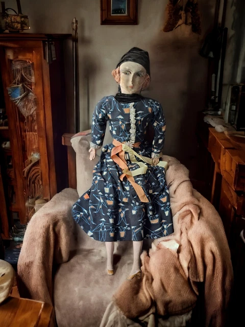POUPEE Ancienne de Salon/Boudoir vers 1920 (à Restaurer) RARE