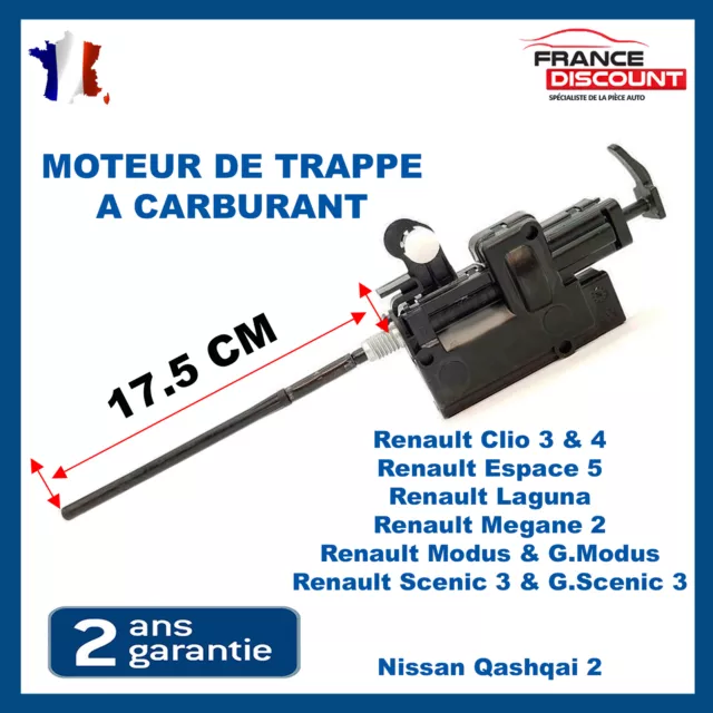 Moteur Verrouillage de Trappe à Carburant pour CLio Laguna Modus Megane Scenic