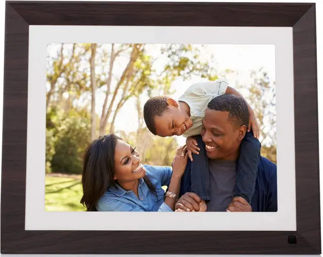 NEW Photoclub 11" Digital Photo Frame Touch Screen 2K HD Display Wi-Fi Connect