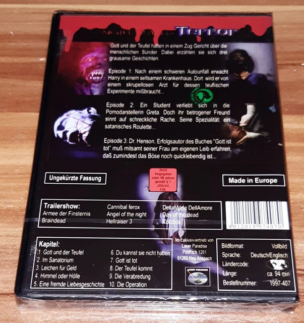 NIGHT TRAIN OF Terror [Red Edition] (DVD-2000~FSK-18) NEU/OVP EUR 19,95 ...