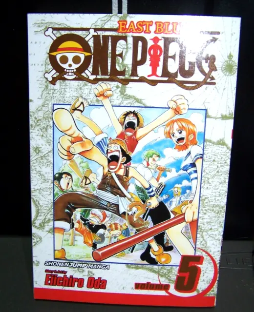 One Piece Vol. 5(East Blue part 5 ) by Eiichiro Oda - English/VIZ Media/Shonen