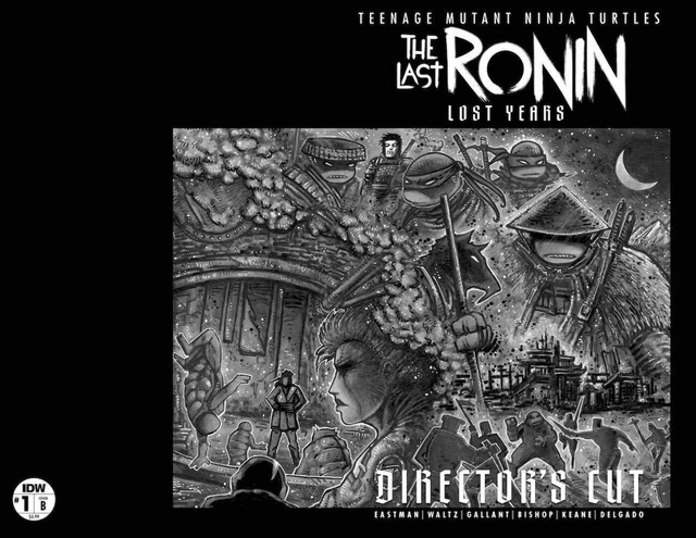 Teenage Mutant Ninja Turtles Last Ronin Lost Years Directors Cut #1 Cover B East