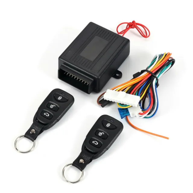 Car Central Power Door Lock/Unlock Remote Kit Keyless Entry System for 2/4 Door