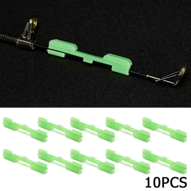 EASY TO USE Fishing Light Stick Clip On Rod Tip 10Pcs Night Fishing Glow  Sticks £5.06 - PicClick UK