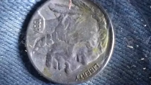 1937-F Buffalo Nickel Error Estate Coin