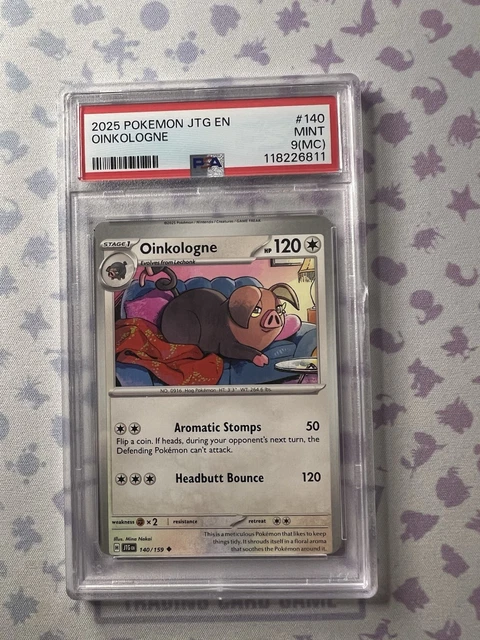 PSA 9(MC) OINKOLOGNE #140 Journey Together JTG EN Miscut Error Pokmon Card $690.89 - PicClick CA PSA 9(MC) OINKOLOGNE #140 Journey Together JTG EN Miscut Error Pokmon Card $690.89 - PicClick CA
