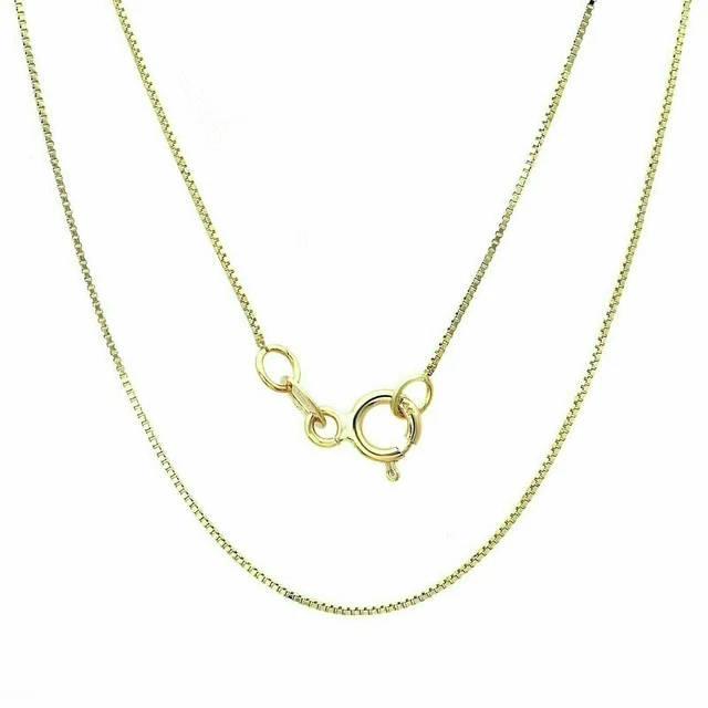 COLLANA VENEZIANA IN ORO GIALLO 18 KT CON CROCE - Foto 2