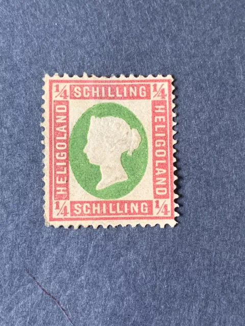 1873 German States HELIGOLAND ¼ Schilling 