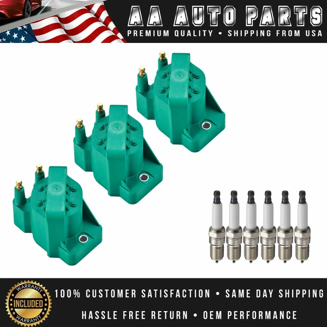 Coil Packs And Spark Plugs Kit ENA Set Of 8 Ignition Coil With 16 Platinum Spark Plug And Wire Set Compatible With Ford 2010-2014 F150, 2011 2012 2013 2014 2015 2016 2017