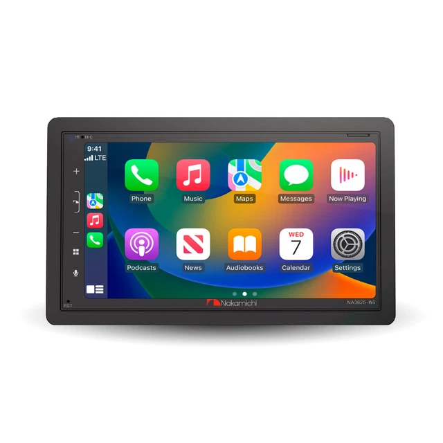 Nakamichi NA3625-W6 6.8” Mechless Receiver Compatible with Wireless Carplay &...