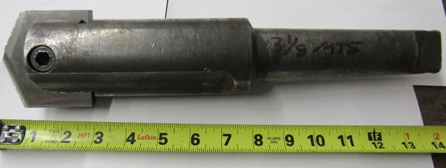 MT5 #5 Morse Taper Shank Spade Drill carbide Insert Holder 3 1/8 lathe drill bit