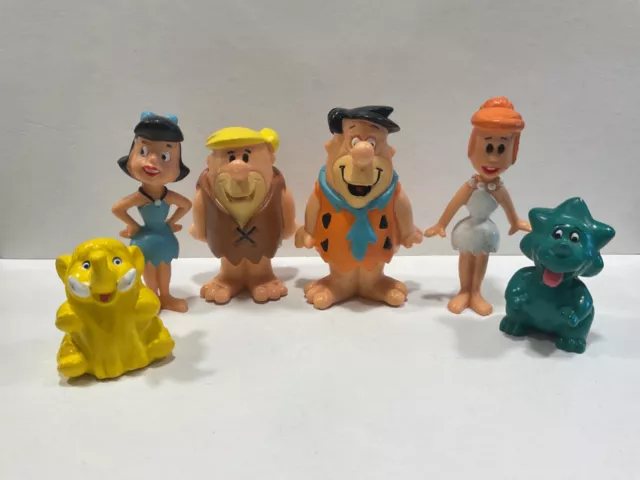 Flintstones Familie Feuerstein Maia + Borges M + B Portugal/ Hartung 6 x Figur